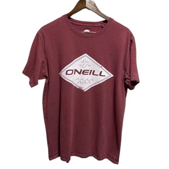 O'Neill Other - O'Neill Burgundy Short Sleeve Tee Classic Fit Men’s Large